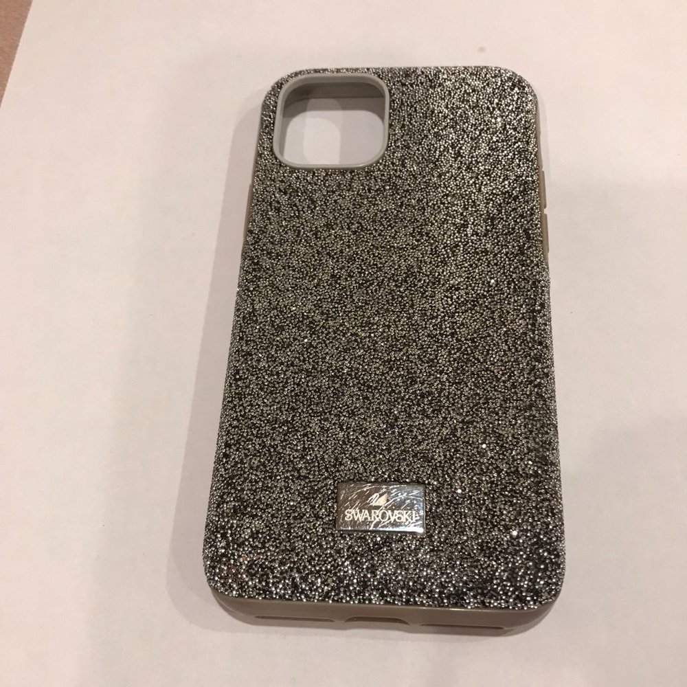 Swarovski Crystal iPhone 11 Pro Case Silver tone